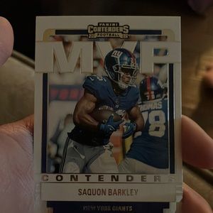 Saquon Barkley mvp sports card